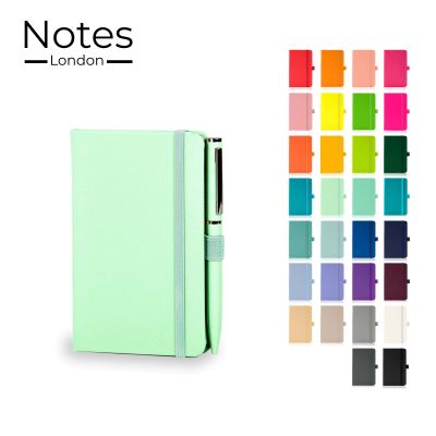 Picture of WILSON A6 NOTE BOOK & WRIGHT BALL PEN SET in Pastel Mints