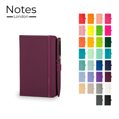 Picture of WILSON A6 NOTE BOOK & WRIGHT BALL PEN SET in Burgundy