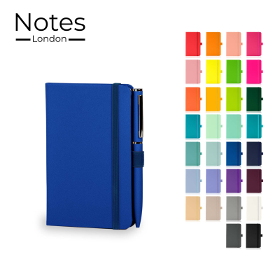 Picture of WILSON A6 NOTE BOOK & WRIGHT BALL PEN SET in Blue