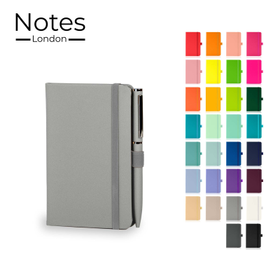 Picture of WILSON A6 NOTE BOOK & WRIGHT BALL PEN SET in Grey