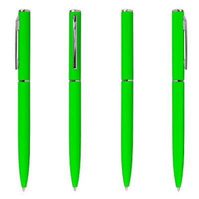 Picture of WRIGHT BALL PEN in Neon Fluorescent Green.