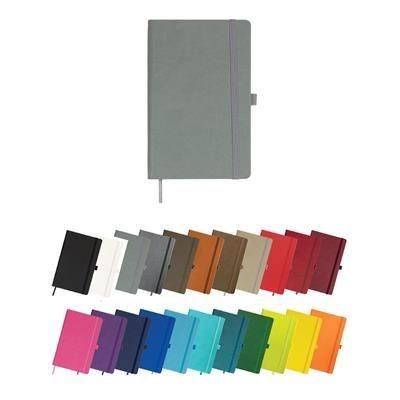 Picture of INFUSION A5 NOTE BOOK in Pale Grey PU