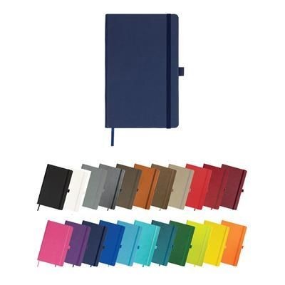 Picture of INFUSION A5 NOTE BOOK in Navy PU.
