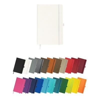 Picture of INFUSION A5 NOTE BOOK in White PU.