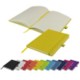 Picture of WATSON A5 BUDGET LINED SOFT TOUCH PU NOTE BOOK in Yellow