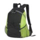 Picture of CHESTER BACKPACK RUCKSACK in Black & Lime Green