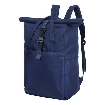 Picture of RUBY ROLL-UP LAPTOP BACKPACK in Navy/ Navy