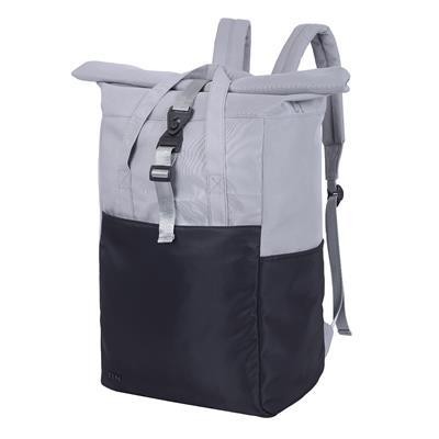 Picture of RUBY ROLL-UP LAPTOP BACKPACK in Black/ Grey
