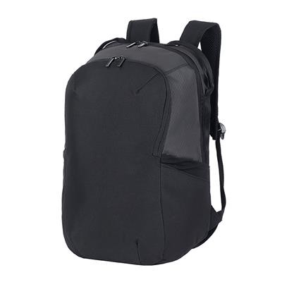 Picture of KYIV BACKPACK RUCKSACK in Black & Dark Grey.