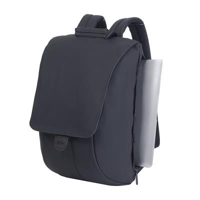 Picture of AMBER CHICK LAPTOP BACKPACK RUCKSACK in Black.