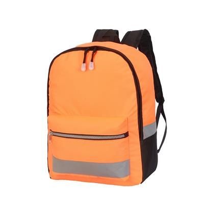 Picture of GATWICK HIGH VISIBILITY REFLECTIVE BACKPACK RUCKSACK in Hi-vis Orange