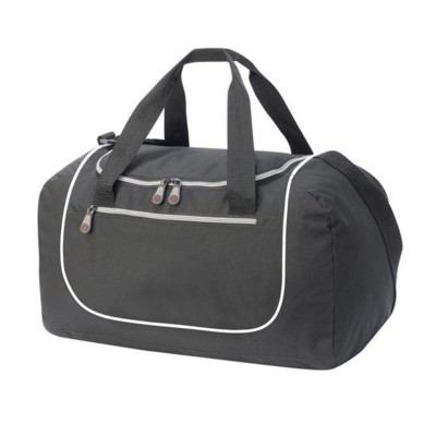 Picture of RHODES SPORTS BAG HOLDALL in Black & White
