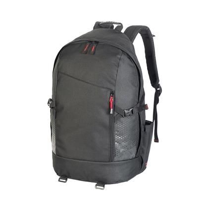 Picture of GRAN PIERRO HIKER BACKPACK RUCKSACK in Black.