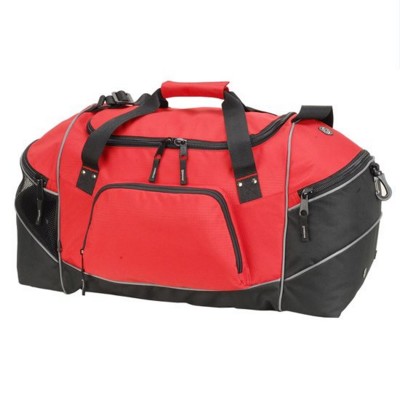 Picture of DAYTONA SPORTS BAG OR OVERNIGHT TRAVEL HOLDALL in Red.