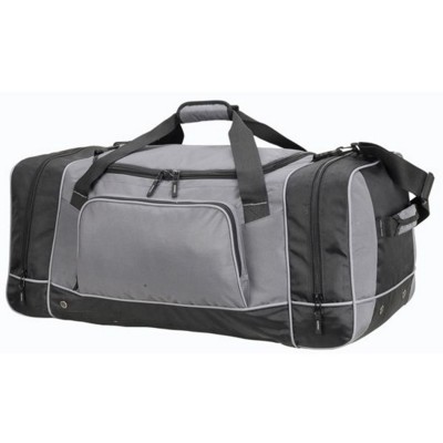 Picture of CHICAGO GIANT SPORTS HOLDALL BAG in Grey & Black.