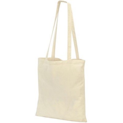 Picture of GUILDFORD COTTON SHOPPER TOTE SHOULDER BAG in Natural.