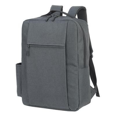 Picture of SEMBACH BASIC LAPTOP BACKPACK RUCKSACK in Black.