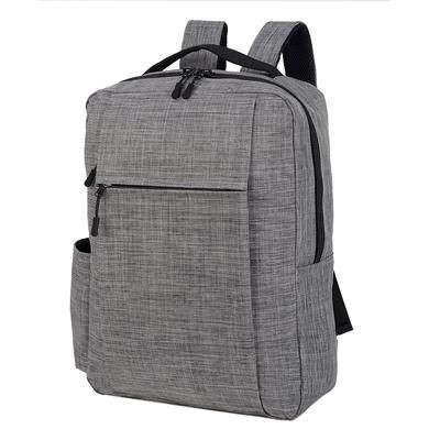 Picture of SEMBACH BASIC LAPTOP BACKPACK RUCKSACK in Grey Mélange.