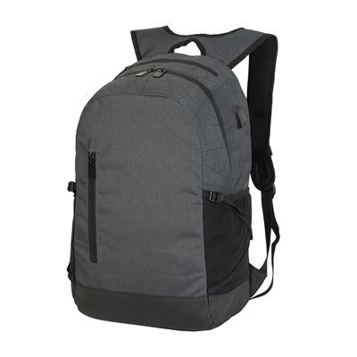 Picture of LIEPZIG DAILY LAPTOP BACKPACK RUCKSACK in Dark Grey.