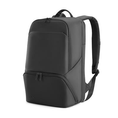 Picture of INTERLAKEN WATER RESISTANT LAPTOP BACKPACK RUCKSACK in Black.