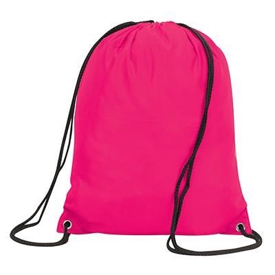 Picture of STAFFORD DRAWSTRING TOTE BACKPACK RUCKSACK in Hot Pink