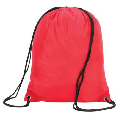 Picture of STAFFORD DRAWSTRING TOTE BACKPACK RUCKSACK in Red