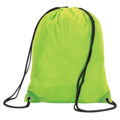 Picture of STAFFORD DRAWSTRING TOTE BACKPACK RUCKSACK in Lime Green