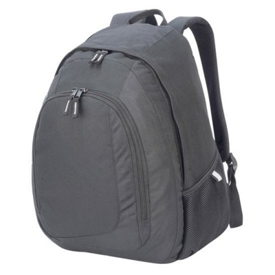 Picture of GENEVA POLYESTER BACKPACK RUCKSACK in Black