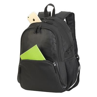 Picture of KYOTO ULTIMATE BACKPACK RUCKSACK in Black.