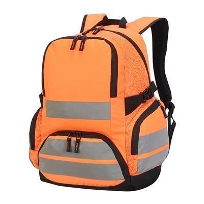 Picture of LONDON PRO HV BACKPACK RUCKSACK in Orange.