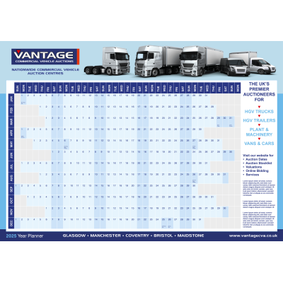 Picture of SMART-PLANNER A2 WALL PLANNER