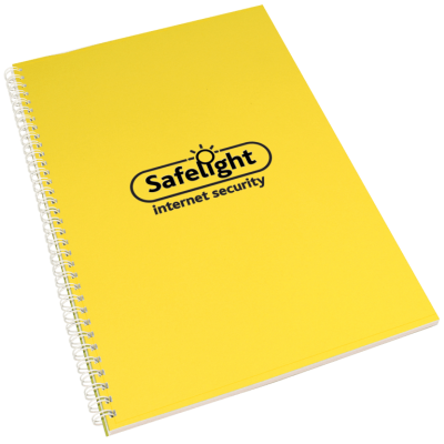 Picture of ENVIRO SMART - A4 TILL RECEIPT COVER WIRO NOTE PAD
