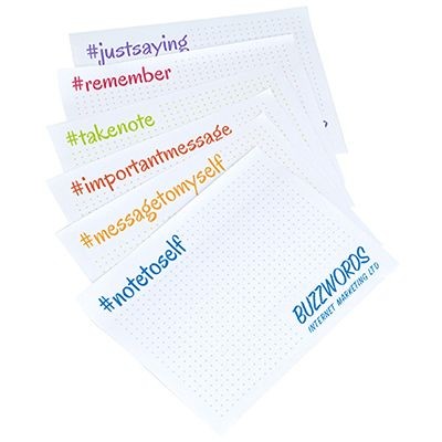 Picture of A7 VARIABLE PRINT STICKY-SMART NOTES