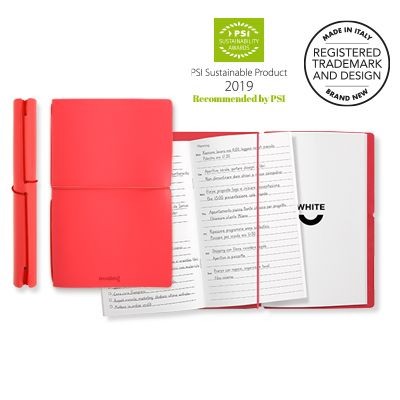 Picture of ECO-FRIENDLY BONDED LEATHER REFILLABLE NOTE BOOK & DIARY MODIMÒ.