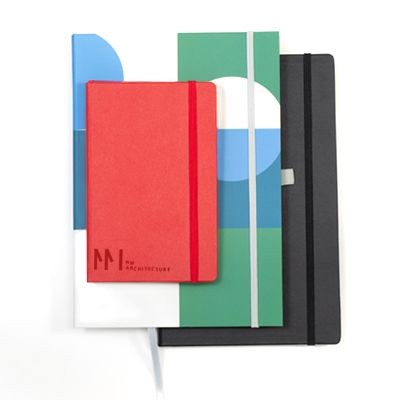 Picture of HARD COVER BOUND NOTE BOOK TAKKUINO in Bonded Leather, Balacron PU or Full Colour Printed Paper.