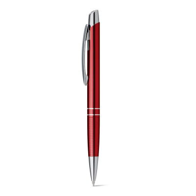 Picture of BALL PEN in Aluminium Metal in Red