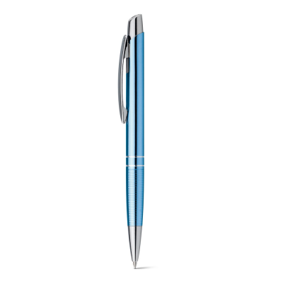 Picture of BALL PEN in Aluminium Metal in Light Blue