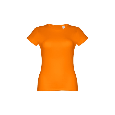 Picture of THC SOFIA II WOMENS FITTED SHORT SLEEVE COTTON TEE SHIRT in Orange