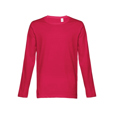 Picture of THC BUCHAREST II MENS LONG SLEEVE TEE SHIRT in Red