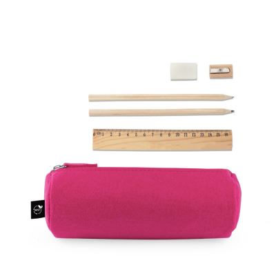 Picture of NOMAD MULTI-PURPOSE CASE in Recycled Felt in Pink