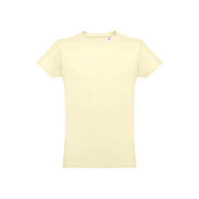 Picture of THC LUANDA MENS TUBULAR COTTON TEE SHIRT in Pastel Yellow