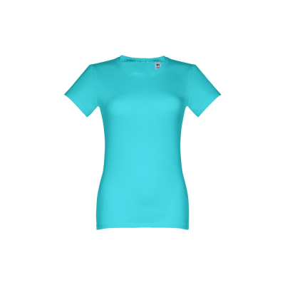 Picture of THC ANKARA LADIES WOMENS TEE SHIRT in Turquoise Blue