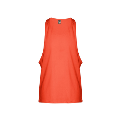 THC IBIZA MEN'S TANK TOP in Coral Orange