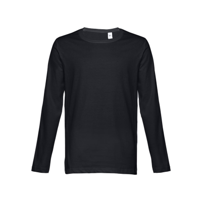Picture of THC BUCHAREST MENS LONG SLEEVE TEE SHIRT in Black