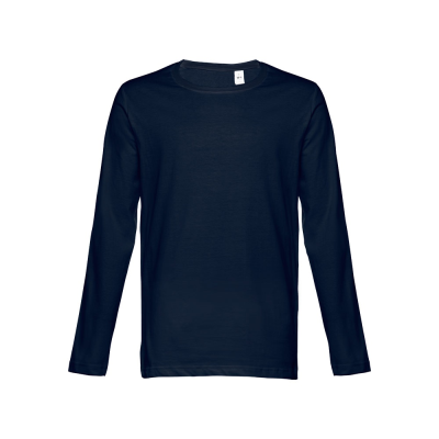 Picture of THC BUCHAREST MENS LONG SLEEVE TEE SHIRT in Blue