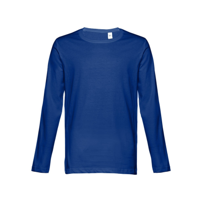 Picture of THC BUCHAREST MENS LONG SLEEVE TEE SHIRT in Royal Blue