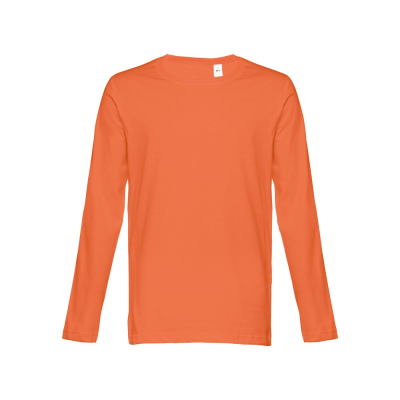 Picture of THC BUCHAREST MENS LONG SLEEVE TEE SHIRT in Terracotta