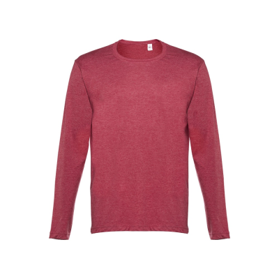Picture of THC BUCHAREST MENS LONG SLEEVE TEE SHIRT in Heather Red