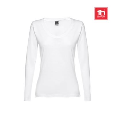 Picture of THC BUCHAREST LADIES WH LADIES LONG SLEEVE TEE SHIRT