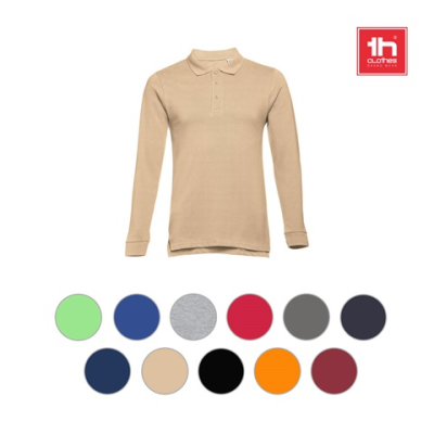 Picture of THC BERN 3XL MENS LONG SLEEVE POLO SHIRT